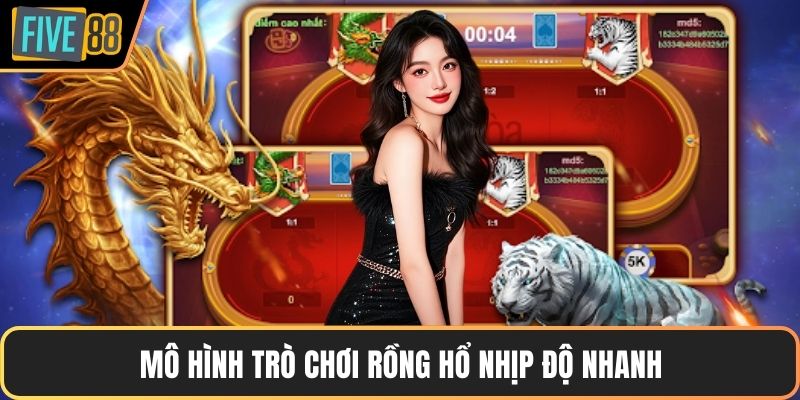 Mô hình trò chơi rồng hổ nhịp độ nhanh