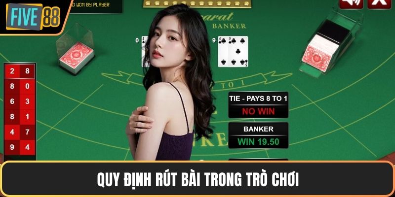 Quy định rút bài trong trò chơi