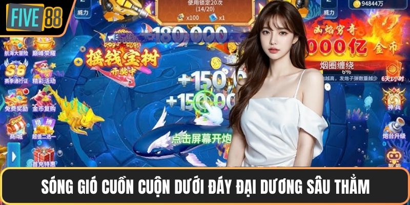 Sóng gió cuồn cuộn dưới đáy đại dương sâu thẳm