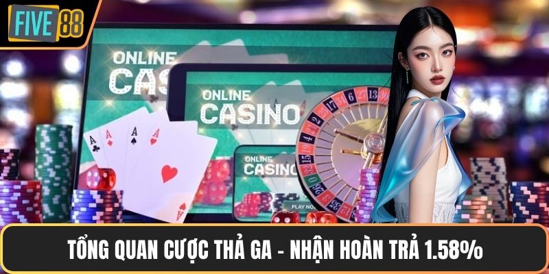 Tổng quan cược thả ga - nhận hoàn trả 1.58%